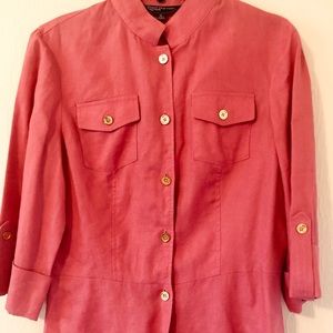 Jones New York Signature Linen Top